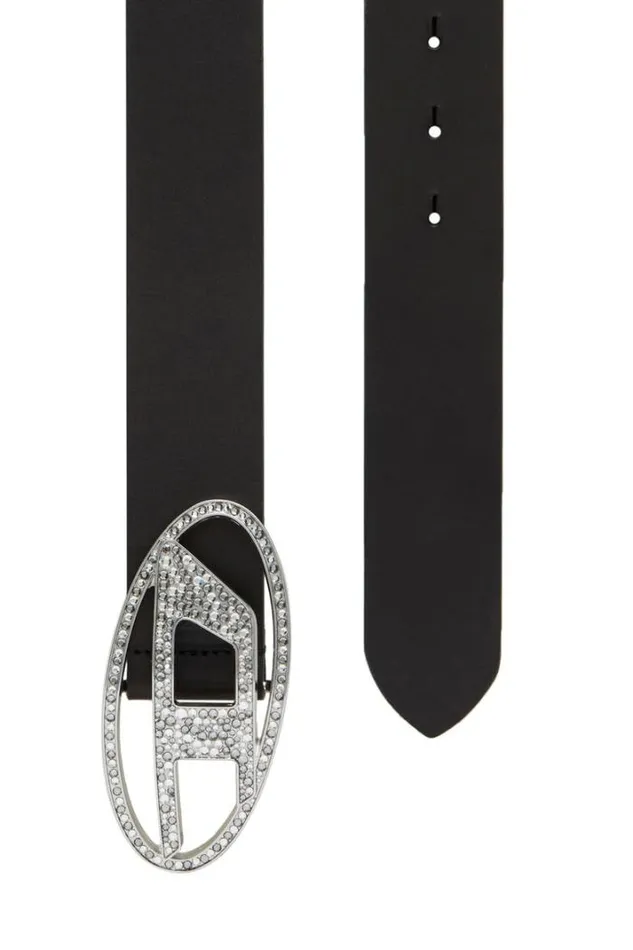 Women B1dr Strass Black Diesel Belts Women B1dr Strass Black Diesel Belts