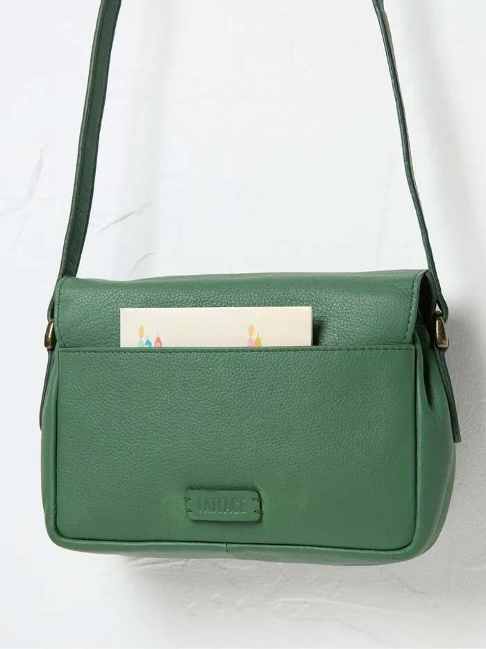 Women Bags and Purses Fat Face Pixie Green CrossBody Bag