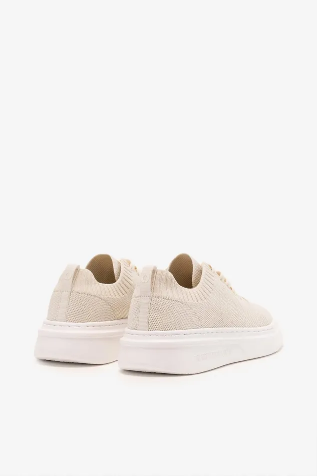 Women Beige Bermudas Trainers Ecoalf Sneakers