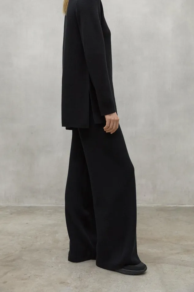 Women Black Palna Sweater Ecoalf Knitwear