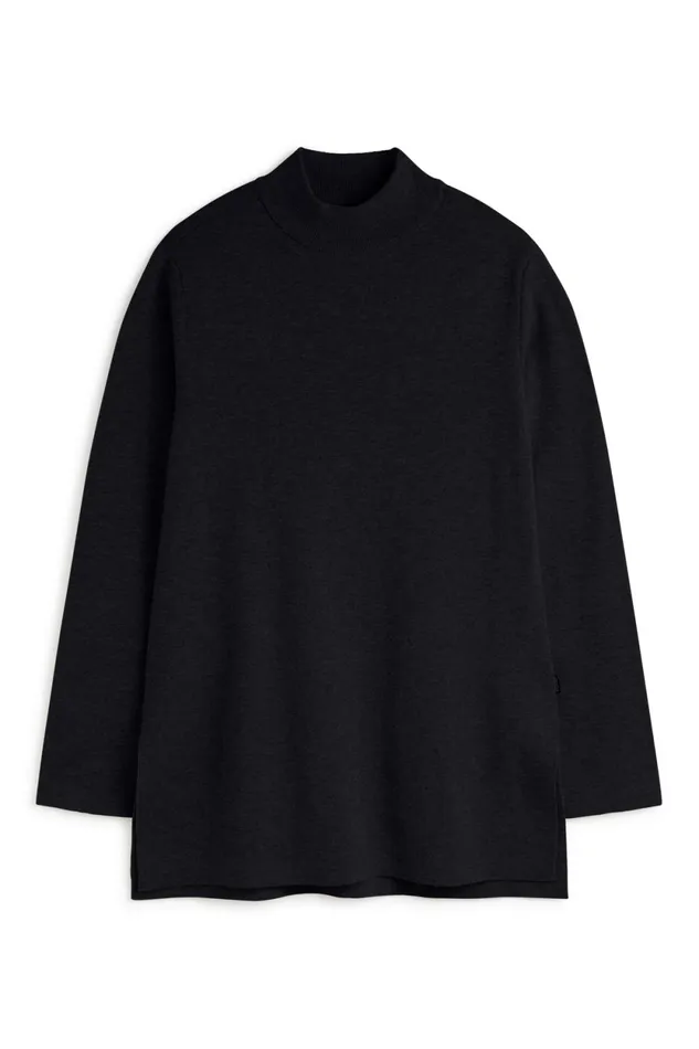 Women Black Palna Sweater Ecoalf Knitwear