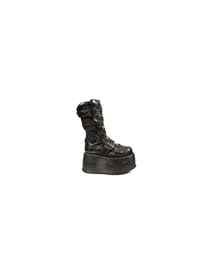 Women Boot Metallic M189C10 New Rock High Heels