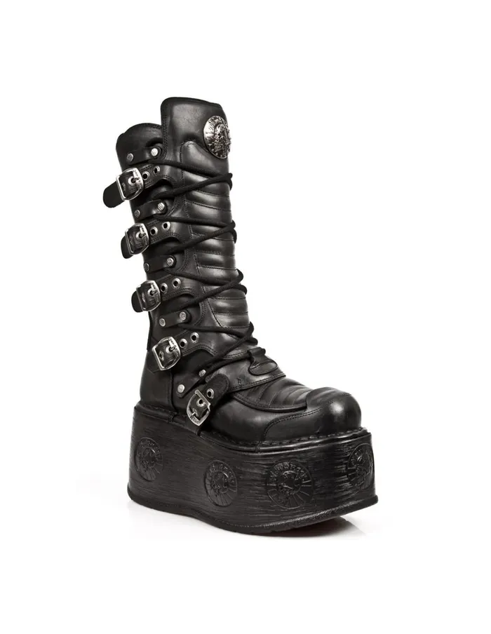 Women Boot Metallic M985C3 New Rock High Heels Women Boot Metallic M985C3 New Rock High Heels