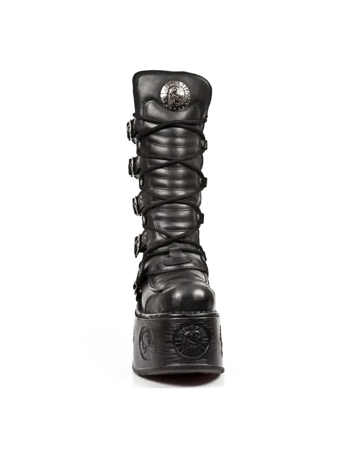 Women Boot Metallic M985C3 New Rock High Heels Women Boot Metallic M985C3 New Rock High Heels