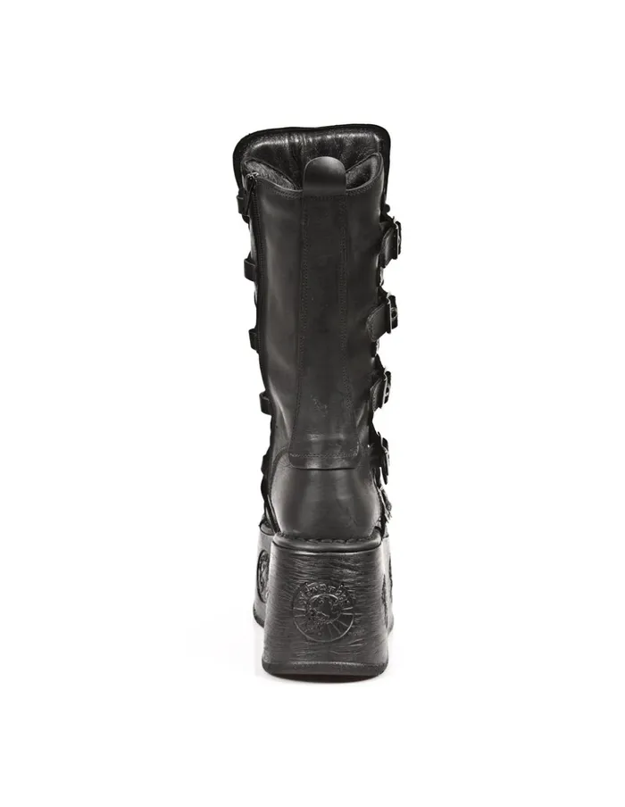Women Boot Metallic M985C3 New Rock High Heels Women Boot Metallic M985C3 New Rock High Heels