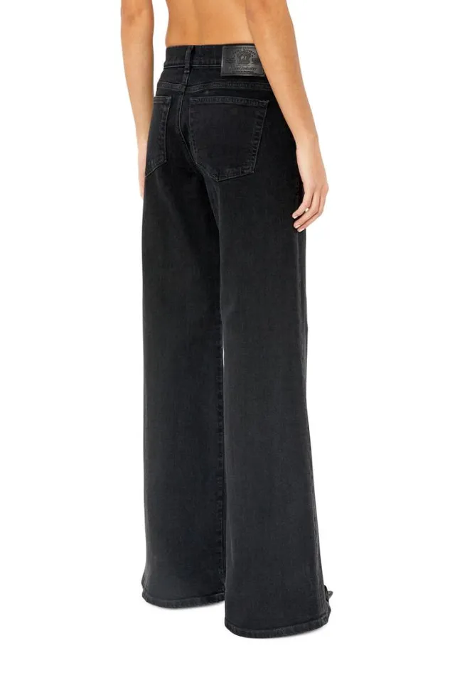 Women Bootcut And Flare Jeans 1978 DAkemi Z9c25 Blackdark Grey Diesel Bootcut And Flare