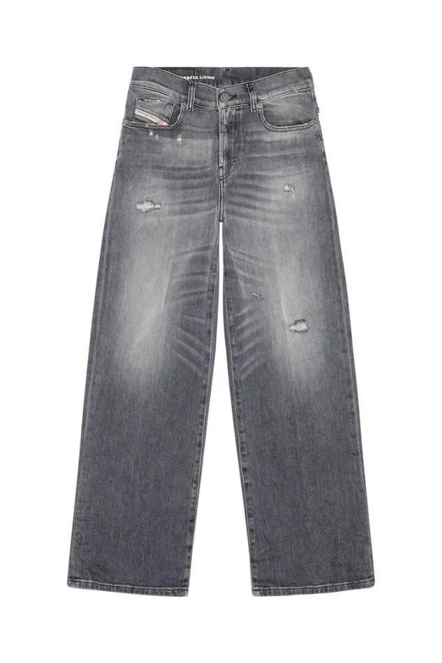 Women Bootcut And Flare Jeans 2000 Widee 09g21 Blackdark Grey Diesel Bootcut And Flare
