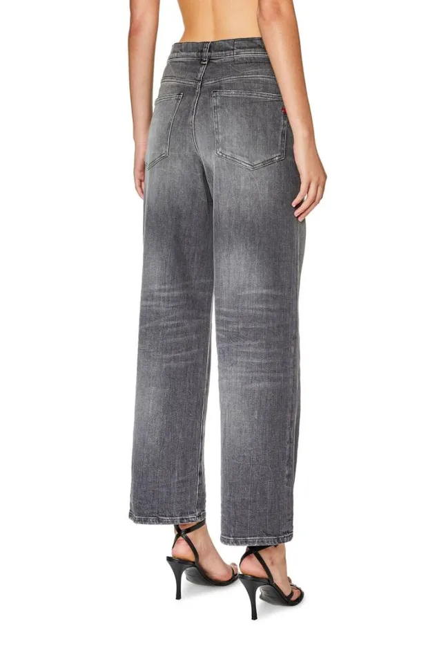 Women Bootcut And Flare Jeans 2000 Widee 09g21 Blackdark Grey Diesel Bootcut And Flare