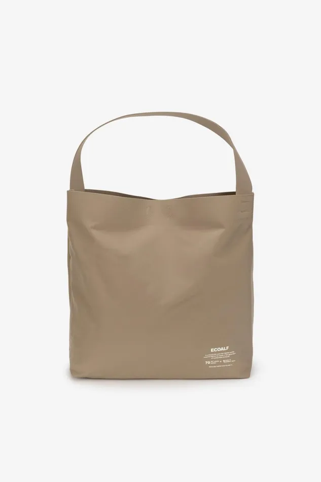 Women Brown Bonded Bucket Bag Ecoalf Handbags