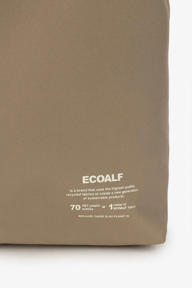 Women Brown Bonded Bucket Bag Ecoalf Handbags