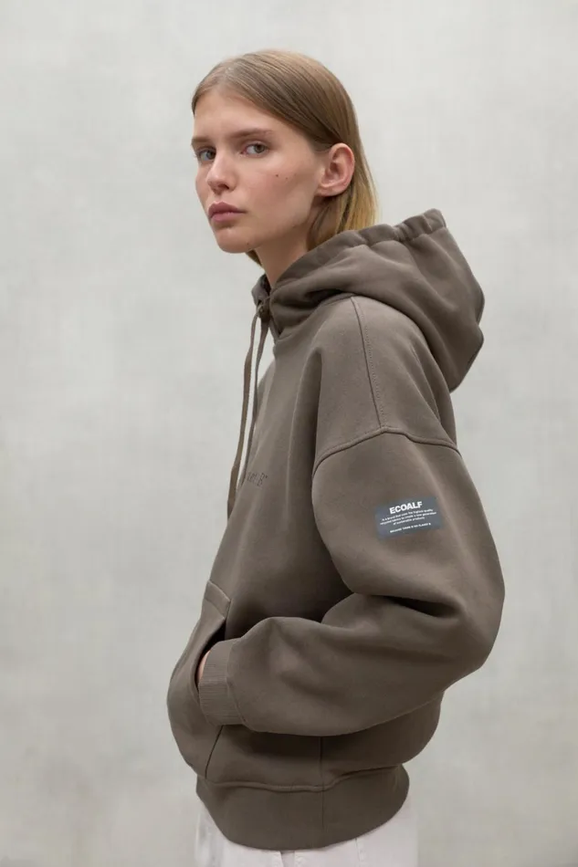 Women Brown Bunol Sweatshirt Ecoalf Sweatshirts