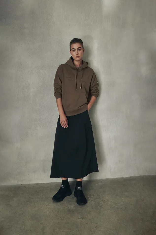 Women Brown Bunol Sweatshirt Ecoalf Sweatshirts
