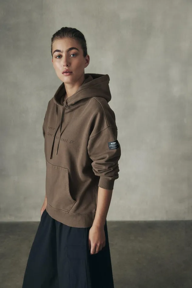 Women Brown Bunol Sweatshirt Ecoalf Sweatshirts