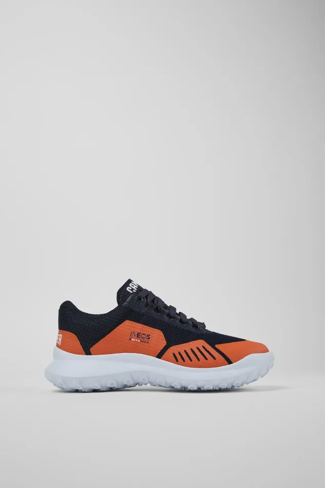 Women Camper X INEOS Britannia Blue And Orange Textile Sneakers Camper Sneakers Women Camper X INEOS Britannia Blue And Orange Textile Sneakers Camper Sneakers