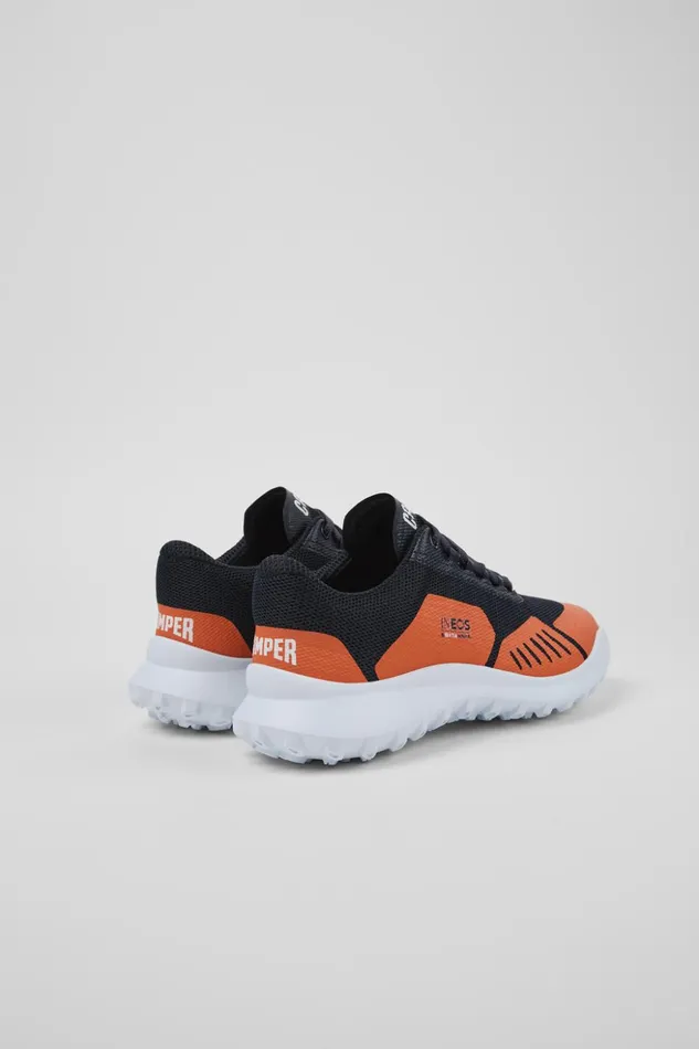 Women Camper X INEOS Britannia Blue And Orange Textile Sneakers Camper Sneakers Women Camper X INEOS Britannia Blue And Orange Textile Sneakers Camper Sneakers