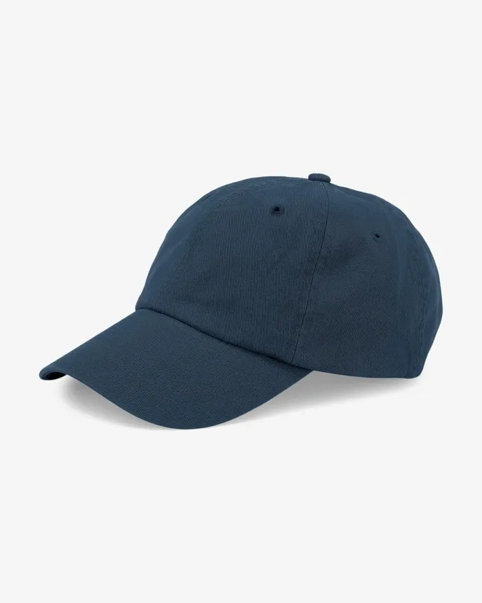 Women Caps Colorful Standard Organic Cotton Cap Petrol Blue