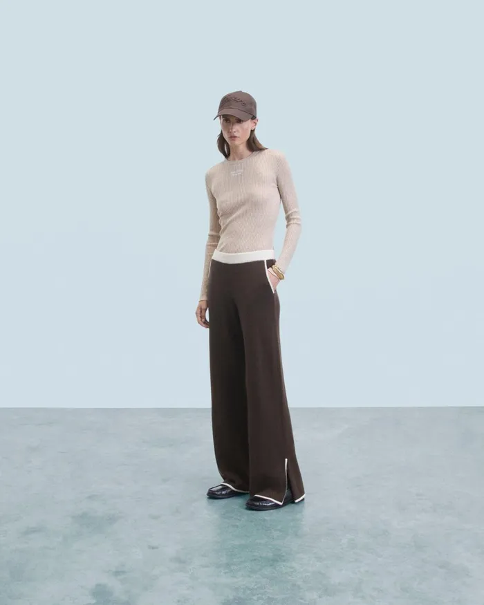 Women Cashmere Sweaters From Future Second Skin Crewneck Sweater Heather Beige Women Cashmere Sweaters From Future Second Skin Crewneck Sweater Heather Beige