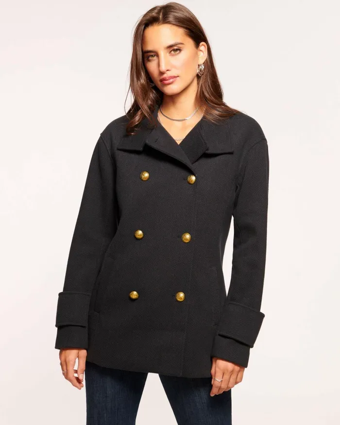 Women Celeste Pea Coat Navy Ramy Brook Jackets Women Celeste Pea Coat Navy Ramy Brook Jackets