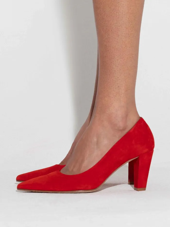 Women Cerys Kid Suede Pumps Aeyde Pumps