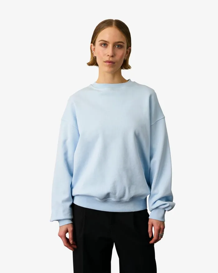 Women Crewneck Sweatshirts Colorful Standard Organic Oversized Crew Dusty Olive