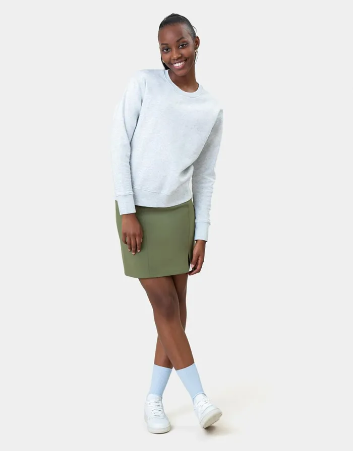 Women Crewneck Sweatshirts Colorful Standard Women Classic Organic Crew Cherry Blossom
