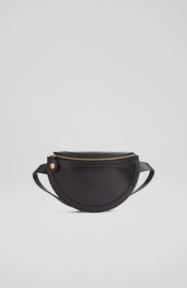 Women CrossBody Bags LKBennett Greta Black Leather CrossBody Bag Women CrossBody Bags LKBennett Greta Black Leather CrossBody Bag