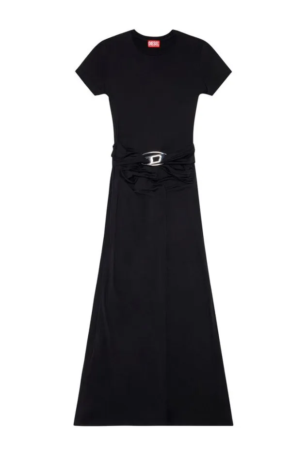 Women DRowy Black Diesel Dresses And Jumpsuits Women DRowy Black Diesel Dresses And Jumpsuits