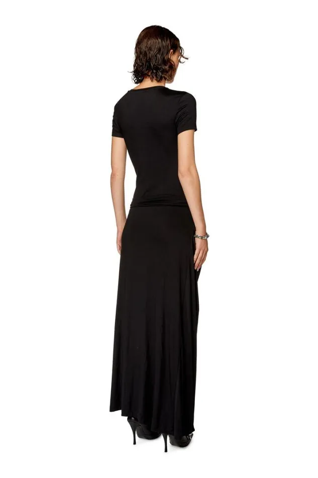 Women DRowy Black Diesel Dresses And Jumpsuits Women DRowy Black Diesel Dresses And Jumpsuits