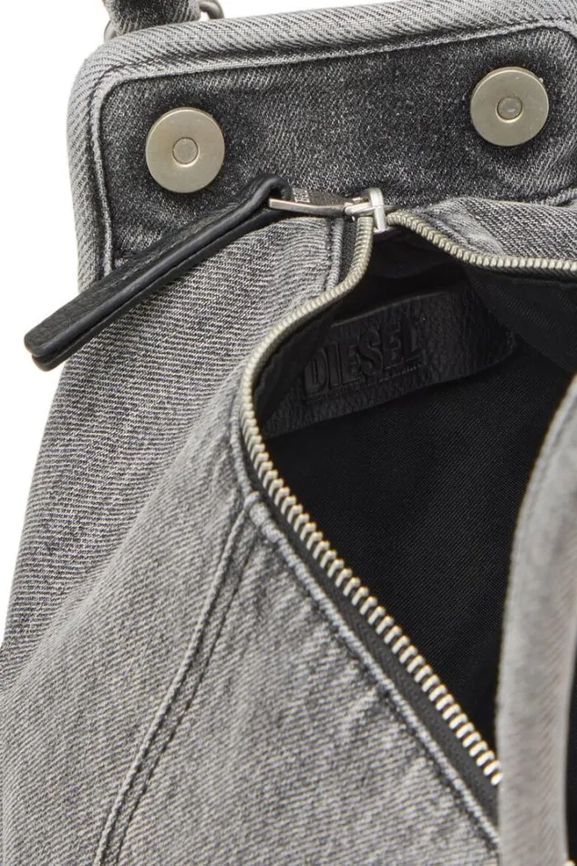 Women DVinaS Black Diesel Shoulder Bags Women DVinaS Black Diesel Shoulder Bags
