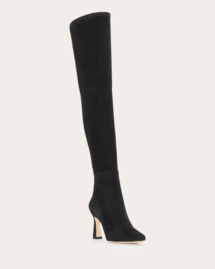 Women Dara Suede OverTheKnee Boots Burgundy Suede Ramy Brook Shoes