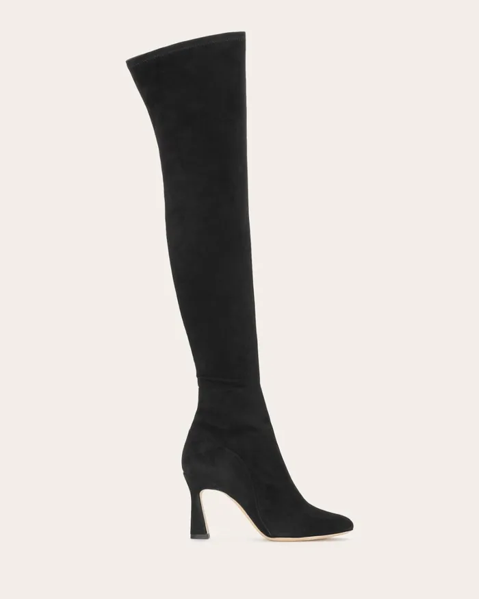 Women Dara Suede OverTheKnee Boots Burgundy Suede Ramy Brook Shoes