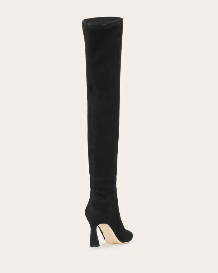 Women Dara Suede OverTheKnee Boots Burgundy Suede Ramy Brook Shoes