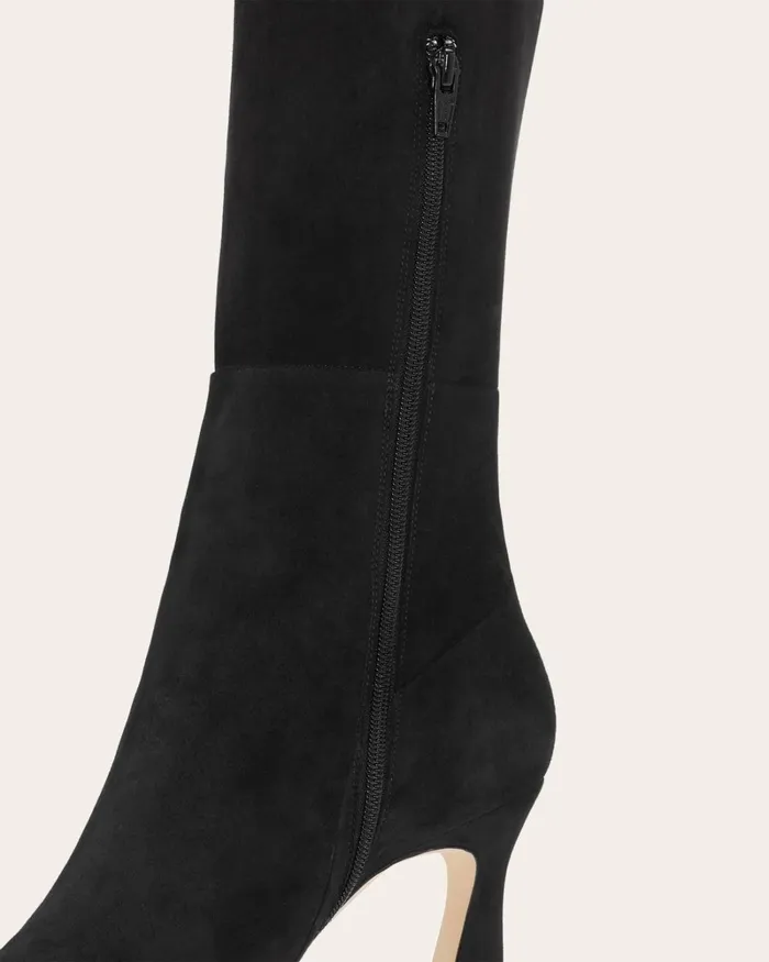 Women Dara Suede OverTheKnee Boots Burgundy Suede Ramy Brook Shoes