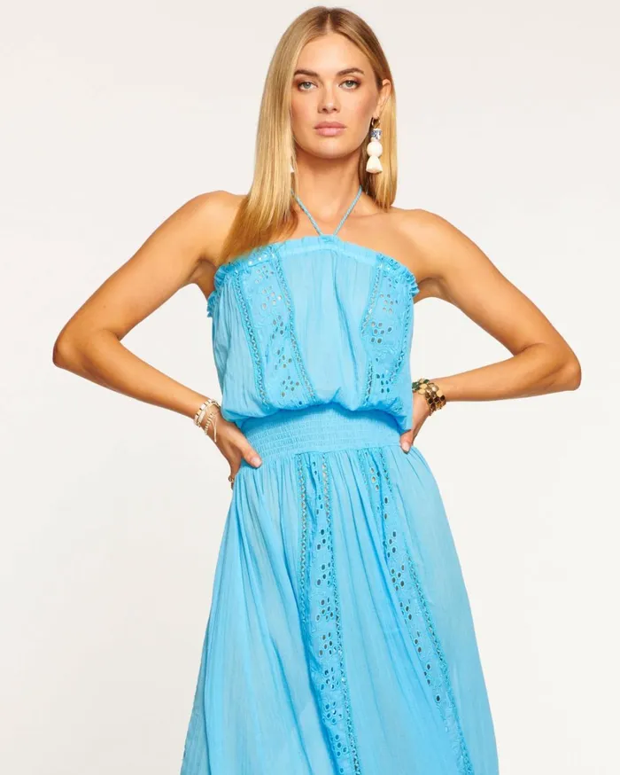 Women Elyse Strapless Coverup Dress Poolside Ramy Brook Swimwear