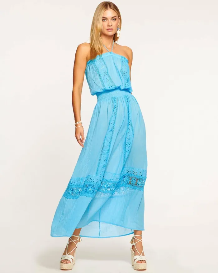 Women Elyse Strapless Coverup Dress Poolside Ramy Brook Swimwear Women Elyse Strapless Coverup Dress Poolside Ramy Brook Swimwear