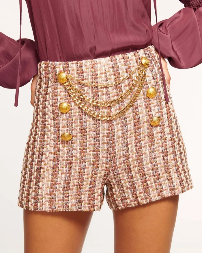 Women Emerson Mini Short Black Tweed Ramy Brook Pants Women Emerson Mini Short Black Tweed Ramy Brook Pants