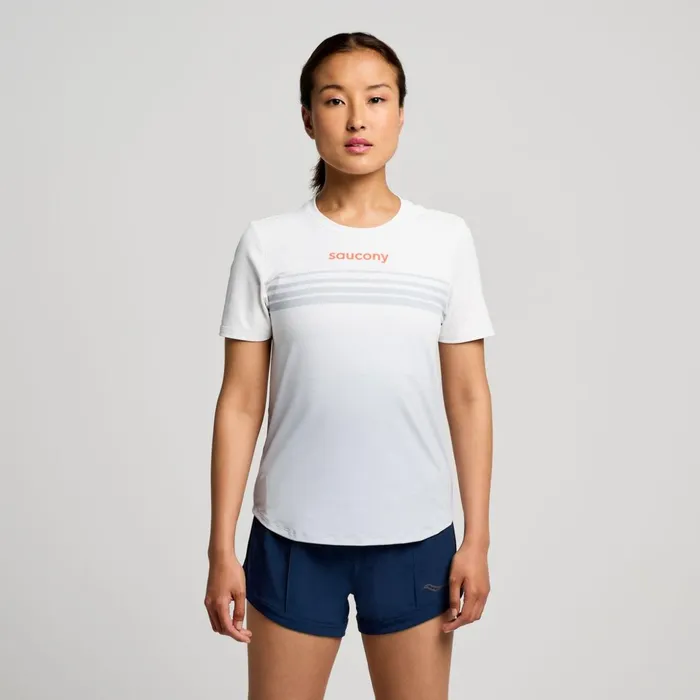 Women Endorphin Short Sleeve Cloud Saucony Tops