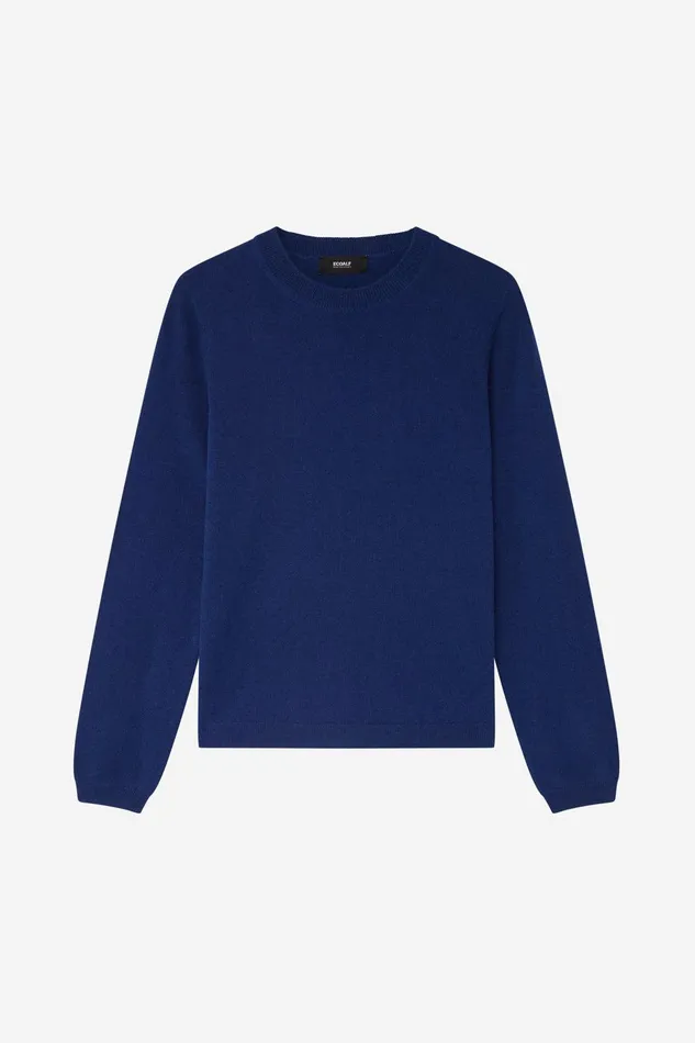 Women Fitzroy Cashmere Jumper Blue Ecoalf Knitwear