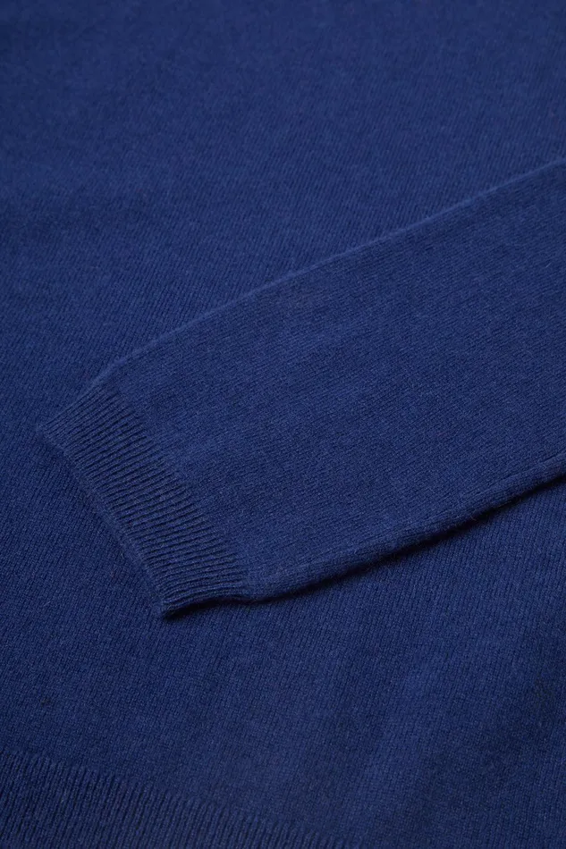Women Fitzroy Cashmere Jumper Blue Ecoalf Knitwear