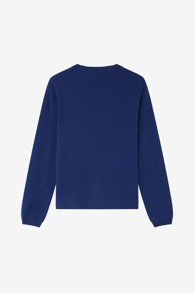 Women Fitzroy Cashmere Jumper Blue Ecoalf Knitwear