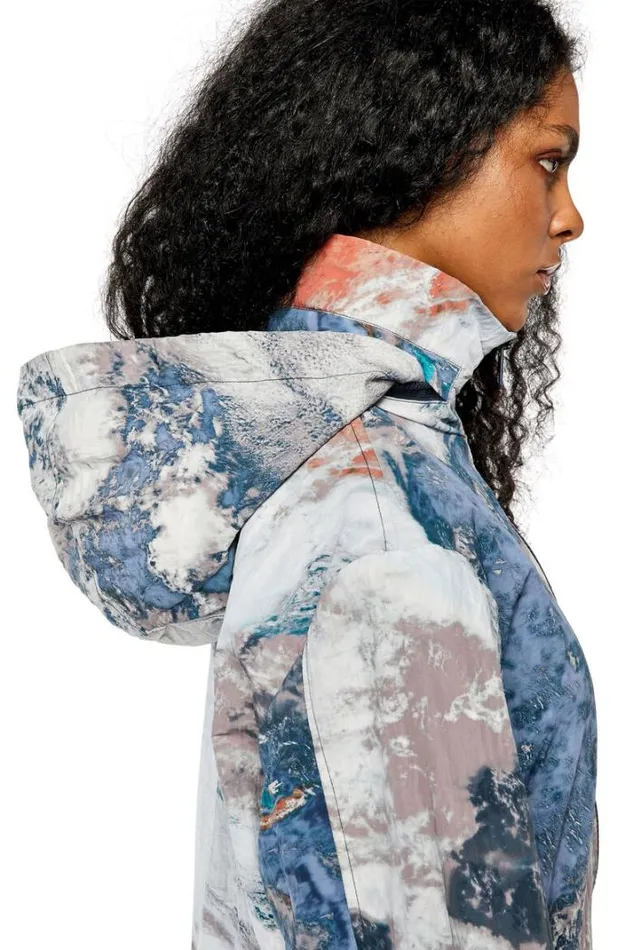Women GWarrelCmf Whiteblue Diesel Outerwear And Jackets Women GWarrelCmf Whiteblue Diesel Outerwear And Jackets