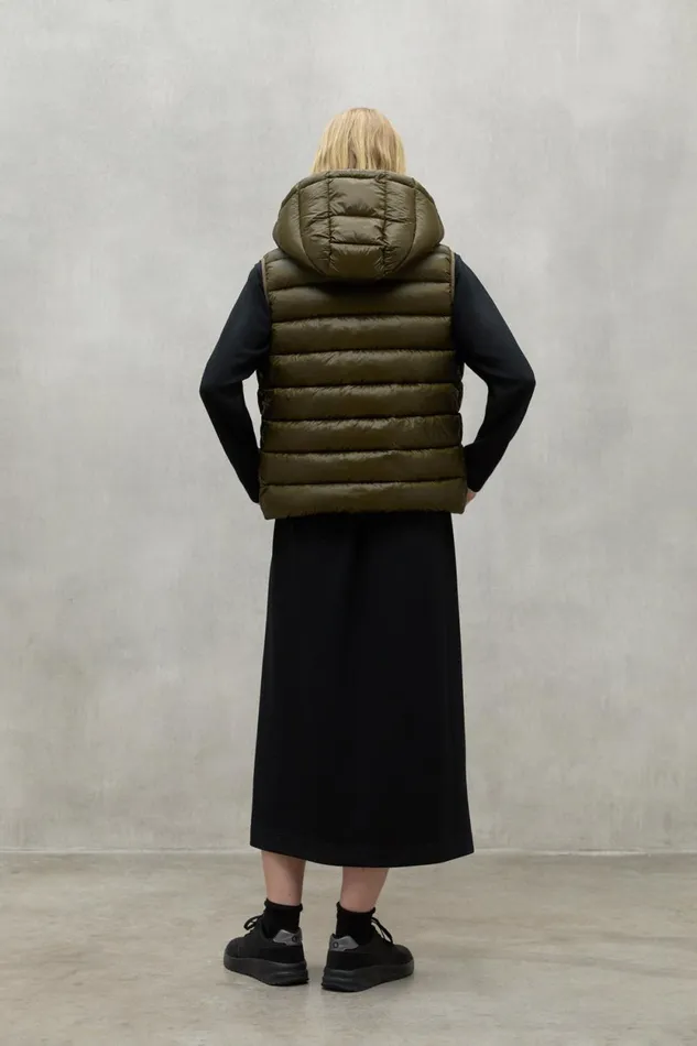 Women Green Aoraki Waistcoat Ecoalf Vests