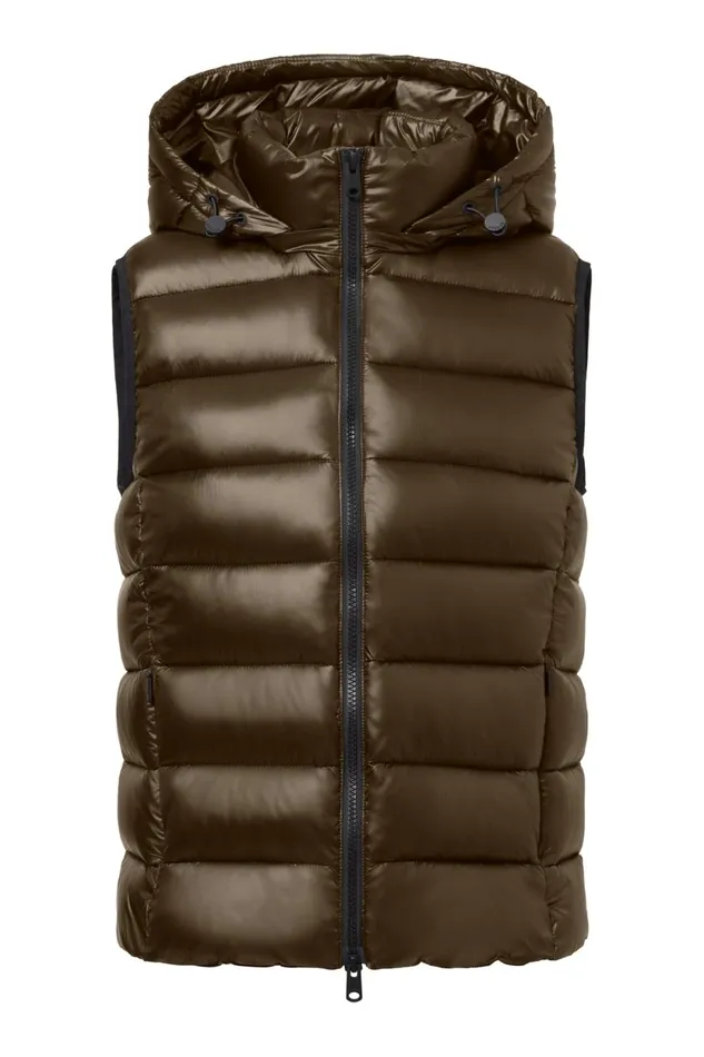 Women Green Aoraki Waistcoat Ecoalf Vests