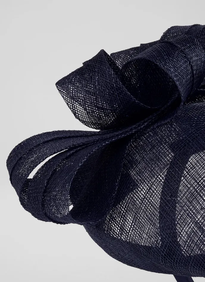 Women Hats and Fascinators LKBennett Elowen Navy Mesh Bow Detail Fascinator Women Hats and Fascinators LKBennett Elowen Navy Mesh Bow Detail Fascinator