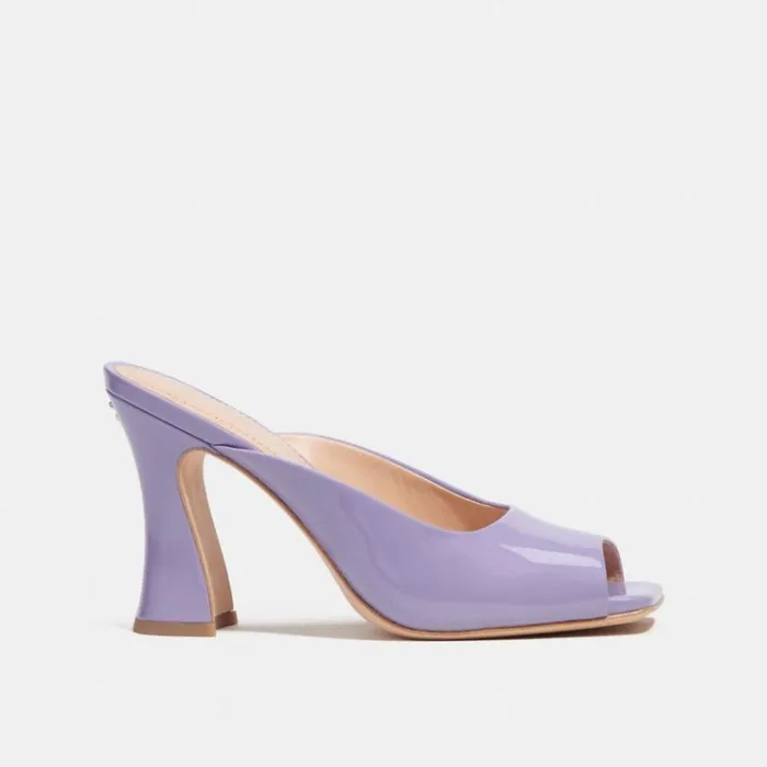 Women Heels Coach Laurence Sandal Light Violet