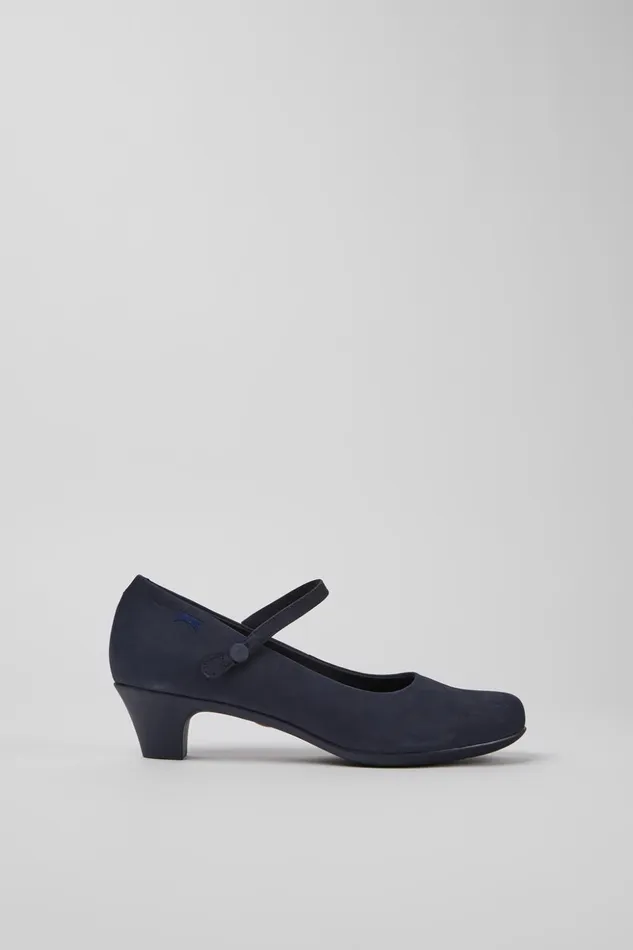 Women Helena Blue Heels Camper Formal Shoes Women Helena Blue Heels Camper Formal Shoes