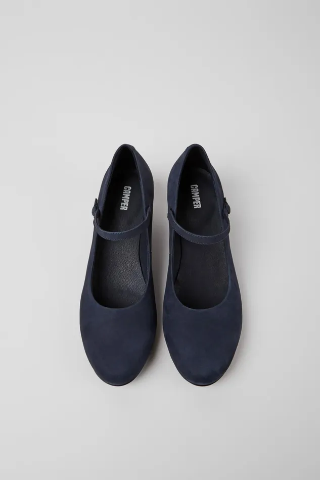 Women Helena Blue Heels Camper Formal Shoes Women Helena Blue Heels Camper Formal Shoes