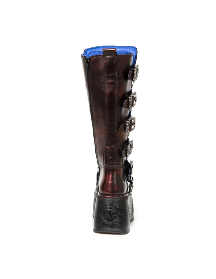 Women High Boot Metallic M272Cz03 New Rock High Heels Women High Boot Metallic M272Cz03 New Rock High Heels