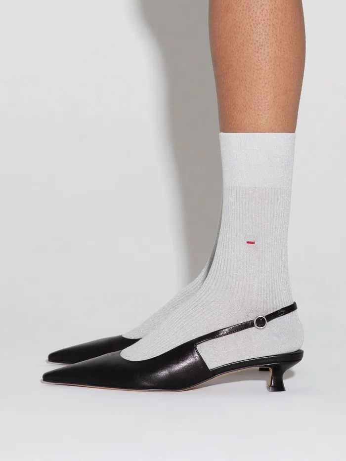Women Jamie RibbedKnit Cotton Socks Aeyde Socks