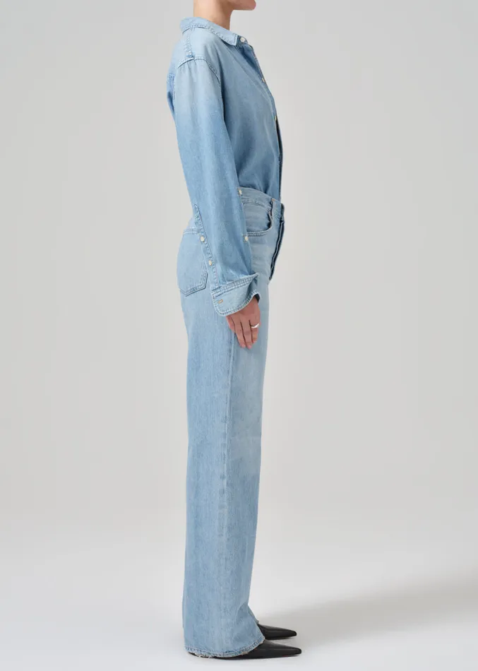 Women Jeans Citizens Of Humanity Annina High Rise Wide Leg 30034 In Tularosa
